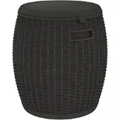 vidaXL Tuinbox 4-in-1 polypropeen zwart