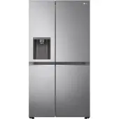 LG GSLV71PZTD.APZQEUT amerikaanse koelkast Vrijstaand 635 l D Metallic, Zilver