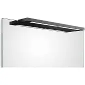 DECOR WALTHER Wandlamp Slim 1-60 N, zwart, Badkamer, Aluminium, Modern, Wandlamp