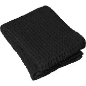 Blomus Handdoek Caro Black (50 x 100 cm)