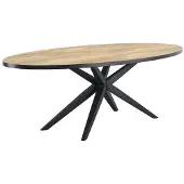 Profijt Meubel Eettafel Sandton 180x102 cm ovaal