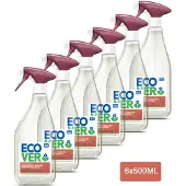 Ecover 6x Oven En Kookplaatreiniger Power Cleaner 500 Ml
