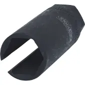 Ks Tools 150.2127 3/8 lambda sondes steekdop, diep, gegroefd, 22 mm