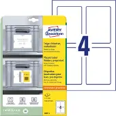 Avery Zweckform Positioneeretiket Avery 8001 120x80mm bedrukt 20 stuks