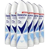 Rexona Women Advanced Protection Cotton Dry anti-transpirant spray - 6 x 150 ml Deodorant