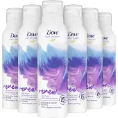 Dove Bath Therapy Renew douche- & scheerschuim - 6 x 200 ml Douchegel