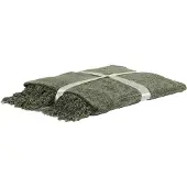 Light & Living - Plaid JULIETTA - 152x127x0.5cm - Groen