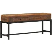 vidaXL Tv-meubel 110x30x46 cm massief gerecycled hout
