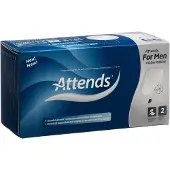 Attends for Men Shield Level 2 Incontinentie Inlegkruisjes 16 St Verband
