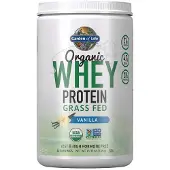 Elämän puutarha,Garden of Life - Biologisch Weiproteïne - Grasgevoerd, Vanille - 378 g