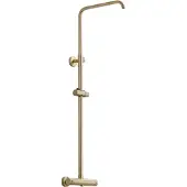 Saniclear Brass opbouw regendouche z. handdouche z. doucheslang z. hoofddouche