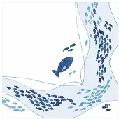 Papstar Servietten "ROYAL Collection" "Fish"