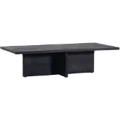 Giga Meubel Salontafel Maddox Zwart 140cm