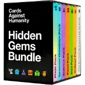 Cards Against Humanity Hidden Gems Bundle 6 Themed Packs + 10 All-new Cards