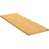 vidaXL Wandschap 60x20x1,5 cm bamboe