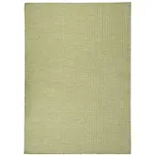 vidaXL Buitenkleed platgeweven 160x230 cm groen