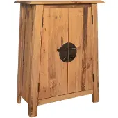 vidaXL Badkamerkastje 59x32x80 cm massief grenenhout