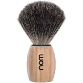 NOM OLE Shaving Brush Pure Badger - Pure Ash