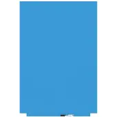 Rocada whiteboard Skincolor, gelakt, 750 x 1150 mm, wandbevestiging, blauw
