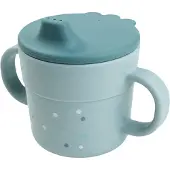 Done by Deer Happy Dots foodie tuitbeker 21,5 cl Blue