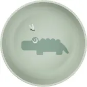 Done by Deer Croco foodie kom Ø12 cm Green