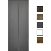 Sanicare Q7 kolomkast 67x160x32cm hoogglans wit