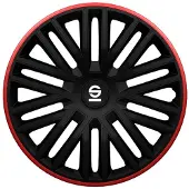 Sparco SPC1685BKRD Wieldoppen
