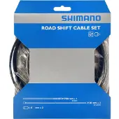 Shimano Road Schakelkabelset - Complete Schakelkabelset voor Racefiets - SIS Buitenkabel - 2 Binnenkabels - Zwart