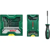 Bosch Mini X-Lin 2607017655 Bitset 41-delig Incl. bithouder en schroevendraaier