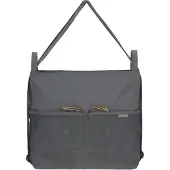 Lassig - Buggytas Kinderwagentas en rugzak ineen - Anthracite