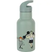 Peppi Pitkätossu Pippi Cirkus waterfles 34 cl Groen
