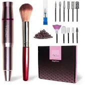 Fineza Elektrische Nagelfrees Set met Bitjes – Manicure & Pedicureapparaat – Nagelvijl - Roze