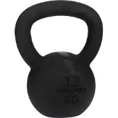 Avento Kettlebell - 12 kg - Gietijzer - Zwart
