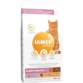 IAMS Kattenvoer Brokken Sensitive Digestion Adult Kalkoen 3 Kg