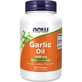 Now Garlic Oil 1500 mg 250 caps