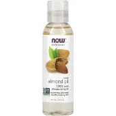 Now , Solutions, Amandelolie, 4 fl oz (118 ml)