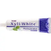 Now , Solutions, XyliWhite, Tandpasta Gel, Platinum Munt, 6.4 oz (181 g)