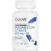OstroVit Magnesiumcitraat 400 mg + B6 90 tabletten.Grootte:90 Tabletten
