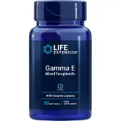 Life Extension Gamma E Mixed Tocopherols (60 Softgels) - vitamines, vitamine-e - vitamine-e - vitamine-e