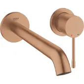 GROHE Essence Wastafelkraan Inbouw - uitloop 23cm - L-size - brushed warm sunset (koper) 29193DL1