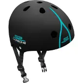 Skids Control Carbone Skatehelm Verstelbaar Zwart Maat 53-57 Cm