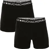 Muchachomalo Jongens 2 pack boxershorts effen