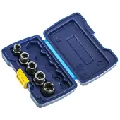 Sans marque Set dop'sleuteldoppen - 3/8", 7/16", 1/2", 9/16", 5/8"