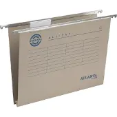 Atlanta Alzicht verticale hangmap A4 - 330 mm met 30 mm bodem grijs (25 stuks)