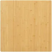 vidaXL Tafelblad 70x70x4 cm bamboe