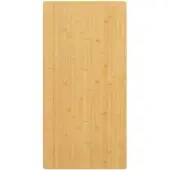 vidaXL Tafelblad 50x100x2,5 cm bamboe