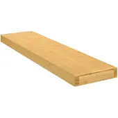 vidaXL Wandschap 80x20x4 cm bamboe