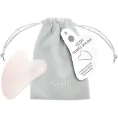 GLOV Face Gua Sha Rose Quartz Gezichtsroller 1 st