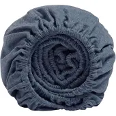 Yumeko Hoeslaken Flanel 200x200 Blauw - Eco, Bio & Fairtrade