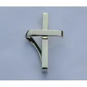 MOOYE ® - Collectie Zilveren Ringkeeper Cross ketting hanger - groot